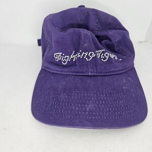 LSU Fighting Tigers Starter Hat Cap Adjustable Used Condition Purple.